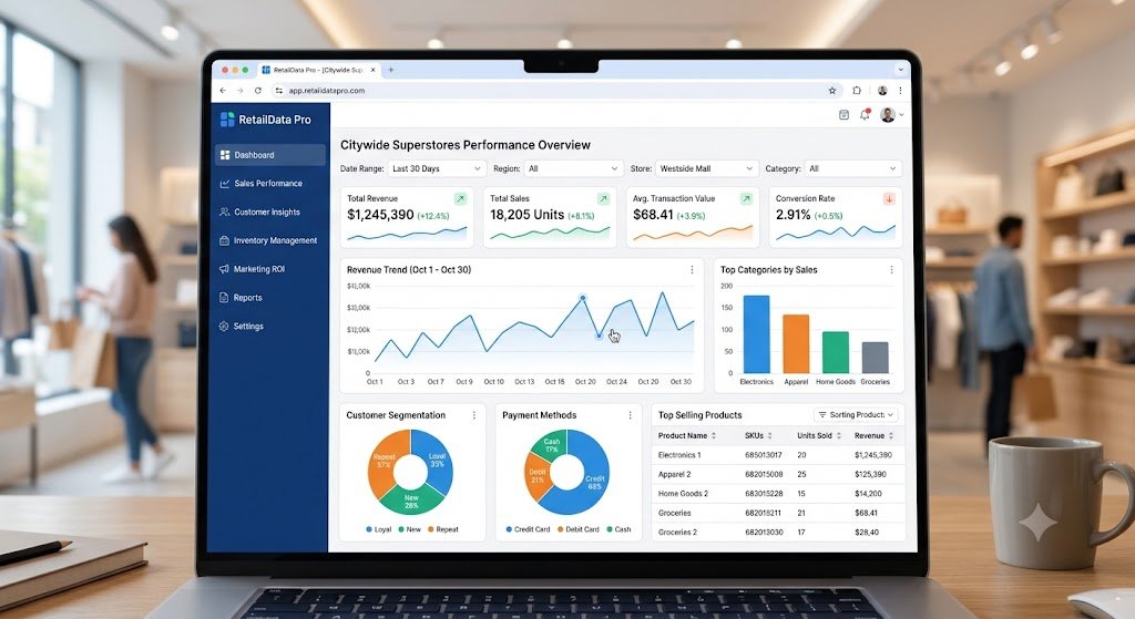 Retail Analytics Dashboard