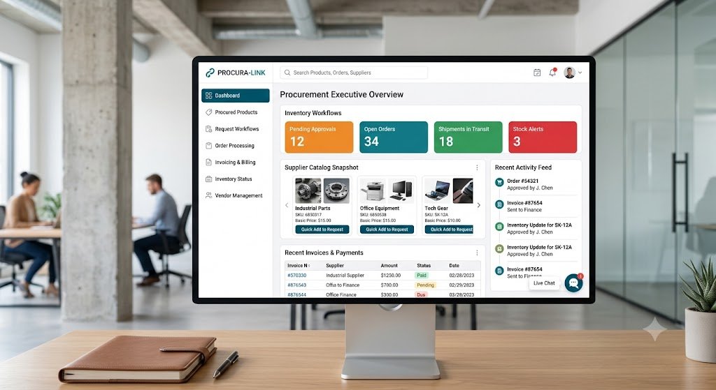Procurement and E-Commerce Portal